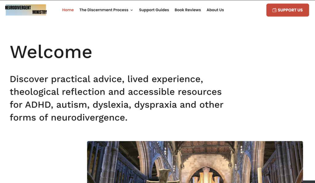 Advocating for Neurodiversity in the Church of England